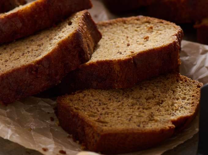 slices of banana bread