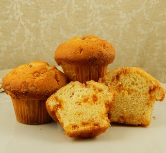 Bnjum 6 25 Oz Butter Rum Muffins 8263230 Bake N Joy