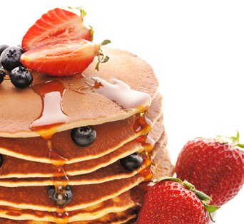BNJO Buttermilk Pancake & Waffle - Cut Open Image